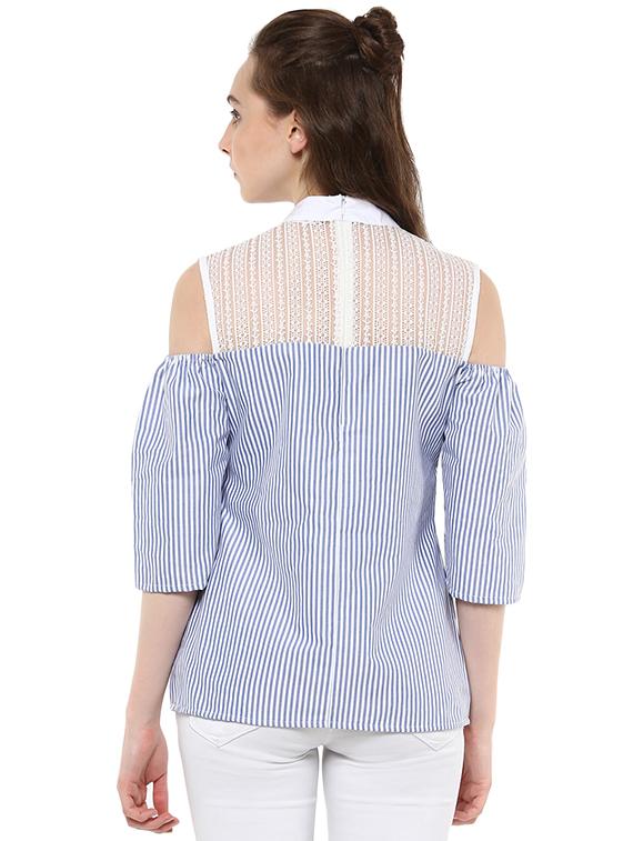 women's straight mock neck top - 14381053 - Standard Image - 2