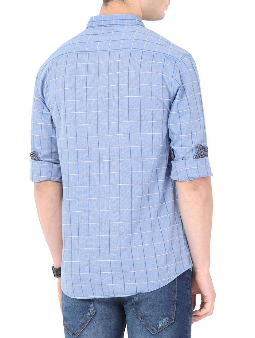 mens checks casual shirt - 14382962 -  Standard Image - 2