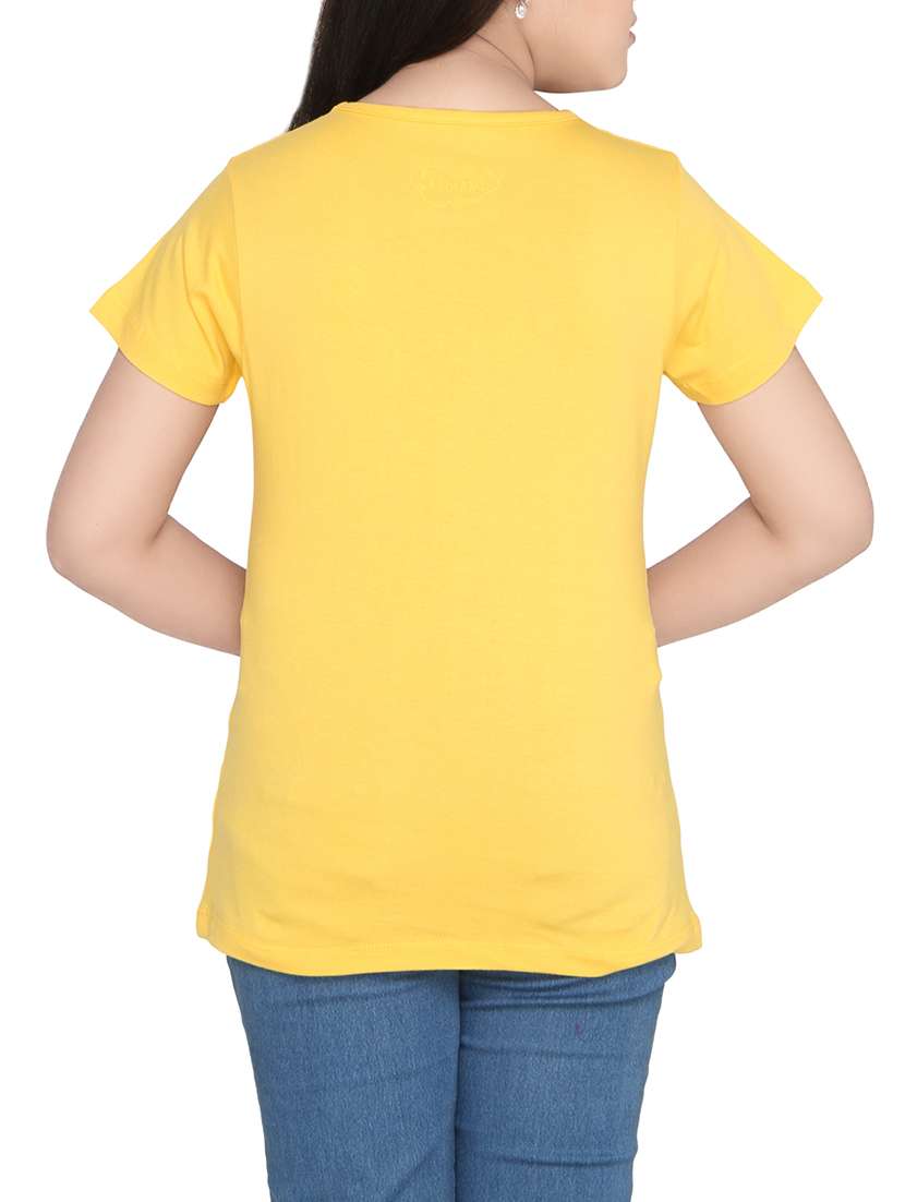 yellow cotton top - 14389727 - Standard Image - 2