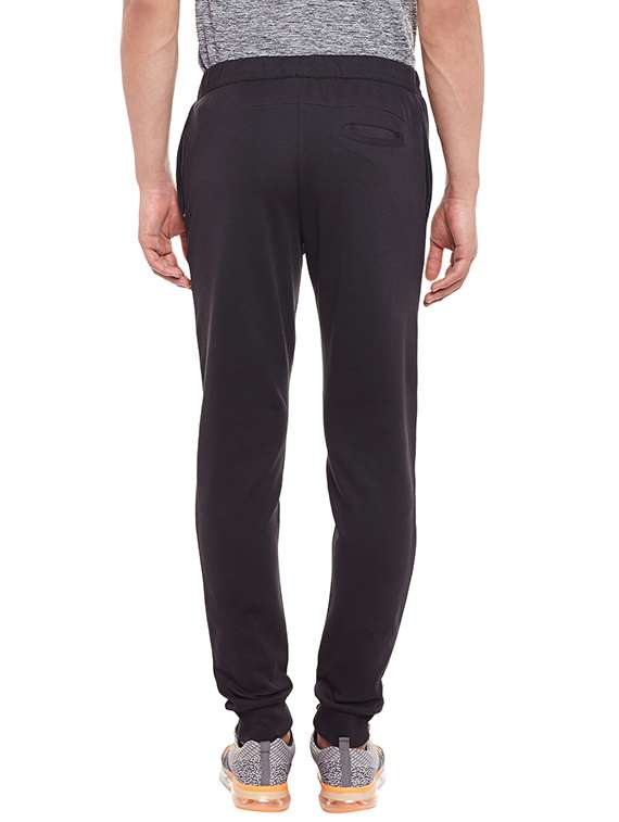 black cotton track pant - 14389854 -  Standard Image - 2