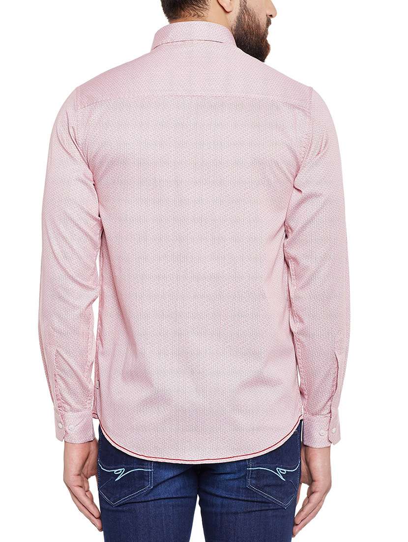 pink cotton casual shirt - 14390940 -  Standard Image - 2