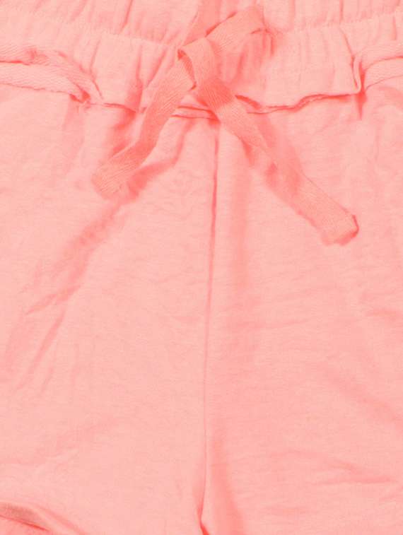 Pink Cotton Shorts - 14393312 -  Standard Image - 2