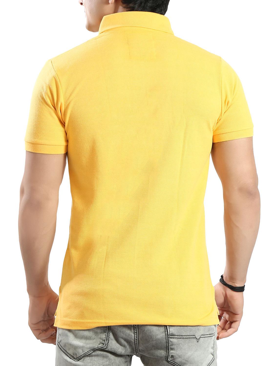 yellow cotton t-shirt - 14393975 - Standard Image - 2