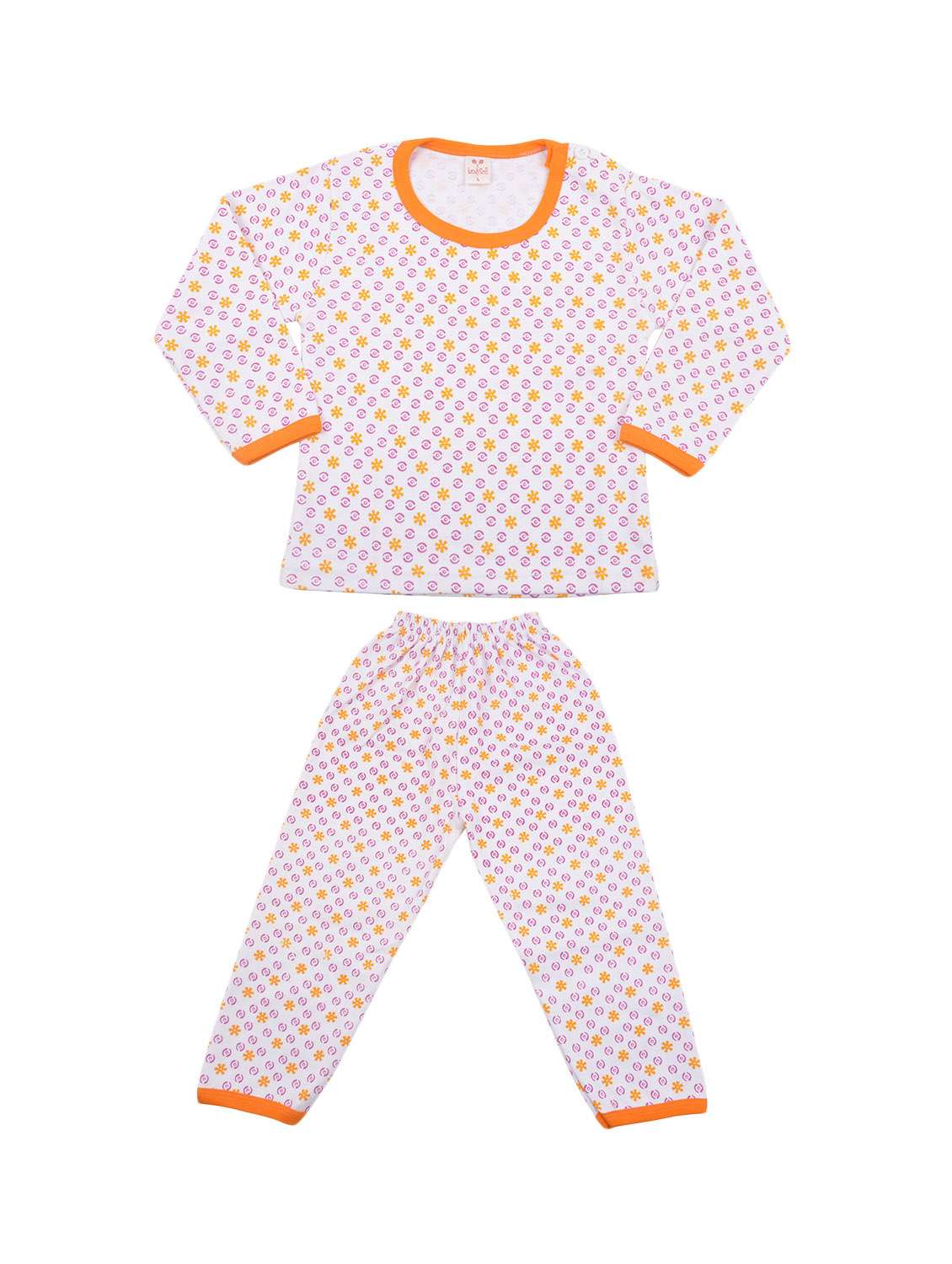white cotton pyjama set