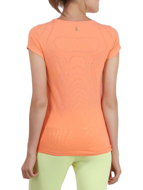 orange cotton blend  top - 14411078 -  Standard Image - 2