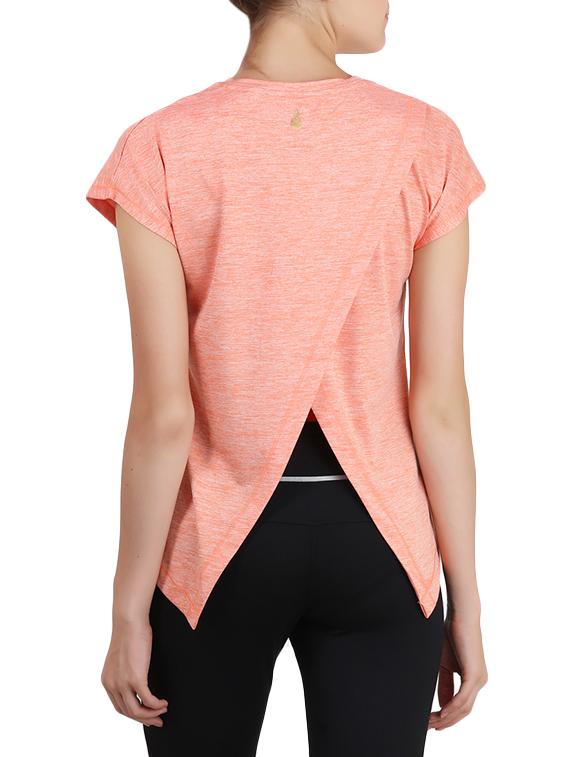 orange polyester regular top - 14411081 - Standard Image - 2