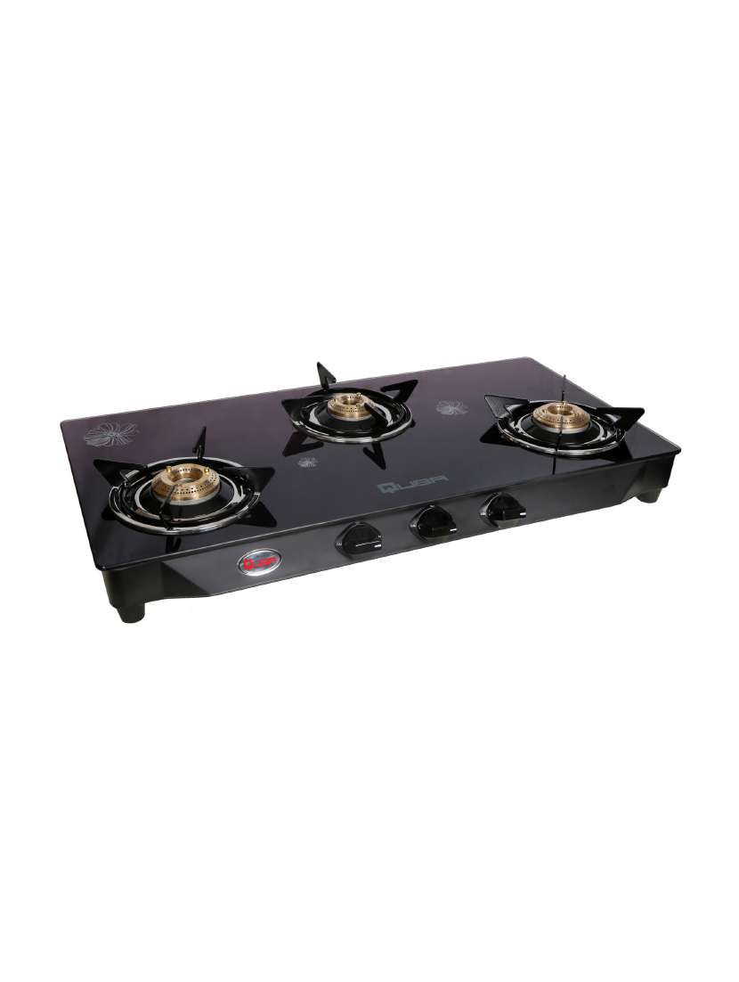 b3 cloud arc  digital glass 3 burner auto ignition gas stove 