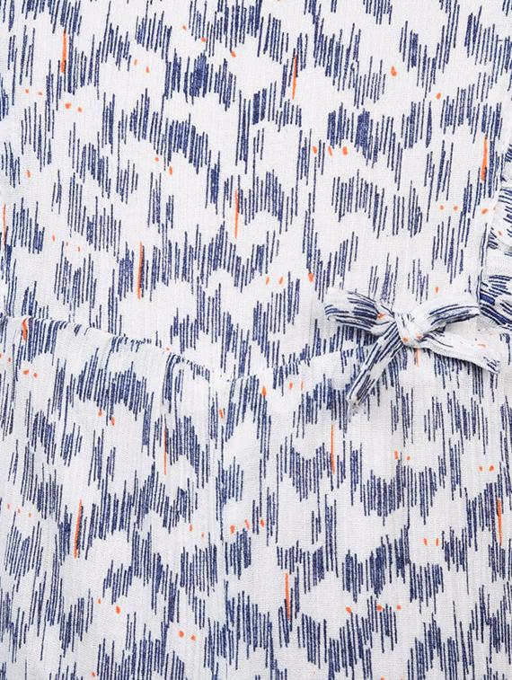 white printed cotton jumpsuit - 14415435 - Standard Image - 2