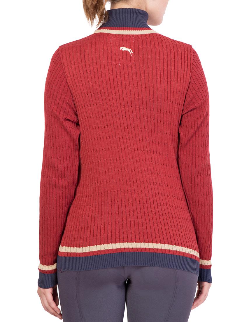 red cotton pullover - 14415723 - Standard Image - 2