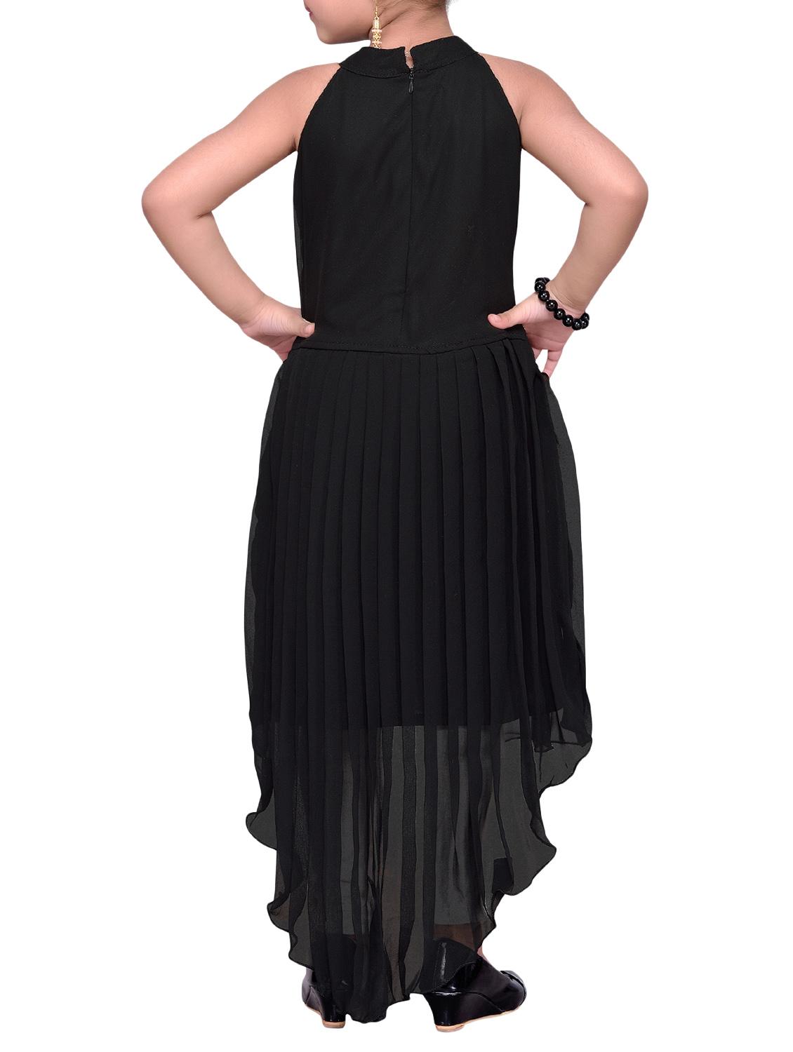 black georgette tunic set - 14417475 - Standard Image - 2
