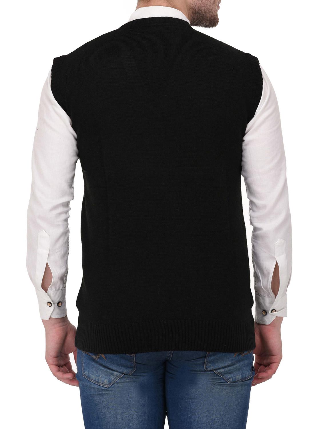 black acrylic sweater - 14425123 - Standard Image - 2