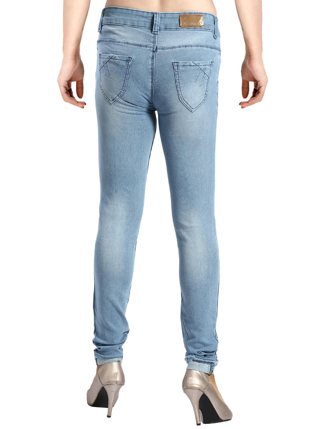 women's distress slim fit jeans - 14426488 - Standard Image - 2