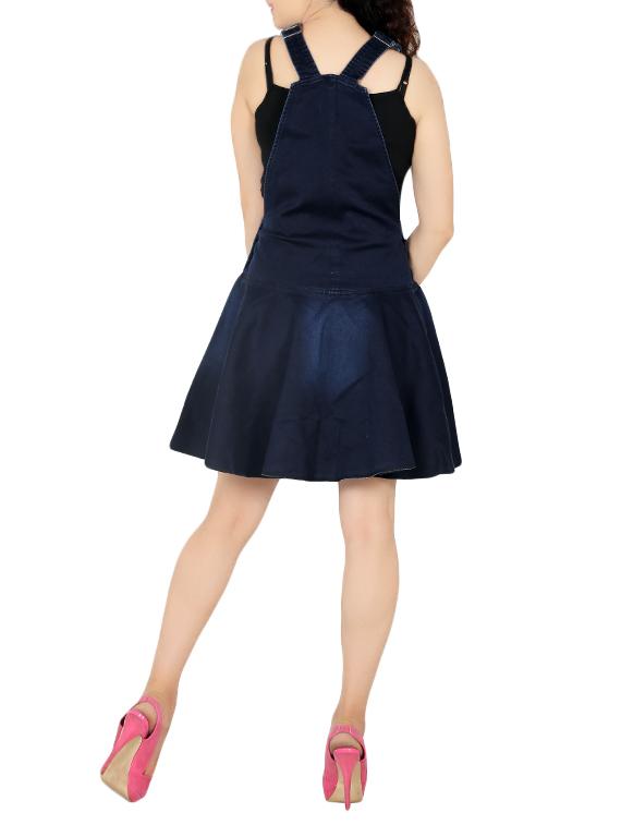dark blue denim dungree - 14432304 - Standard Image - 2
