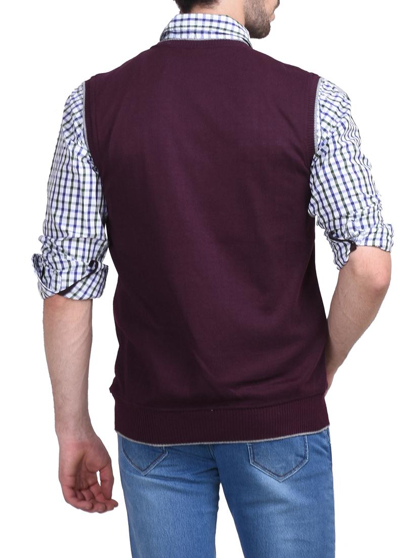 purple cotton pullover - 14432397 - Standard Image - 2
