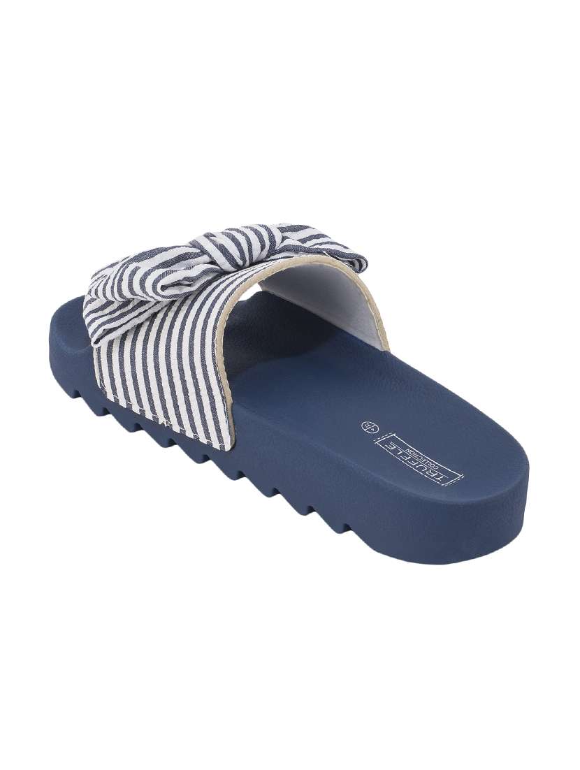 navy synthetic slides - 14434782 -  Standard Image - 2