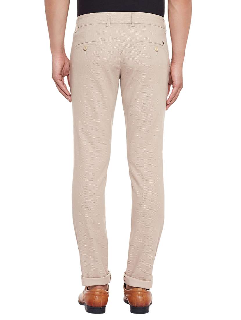 Beige Cotton Chinos - 14436799 -  Standard Image - 2