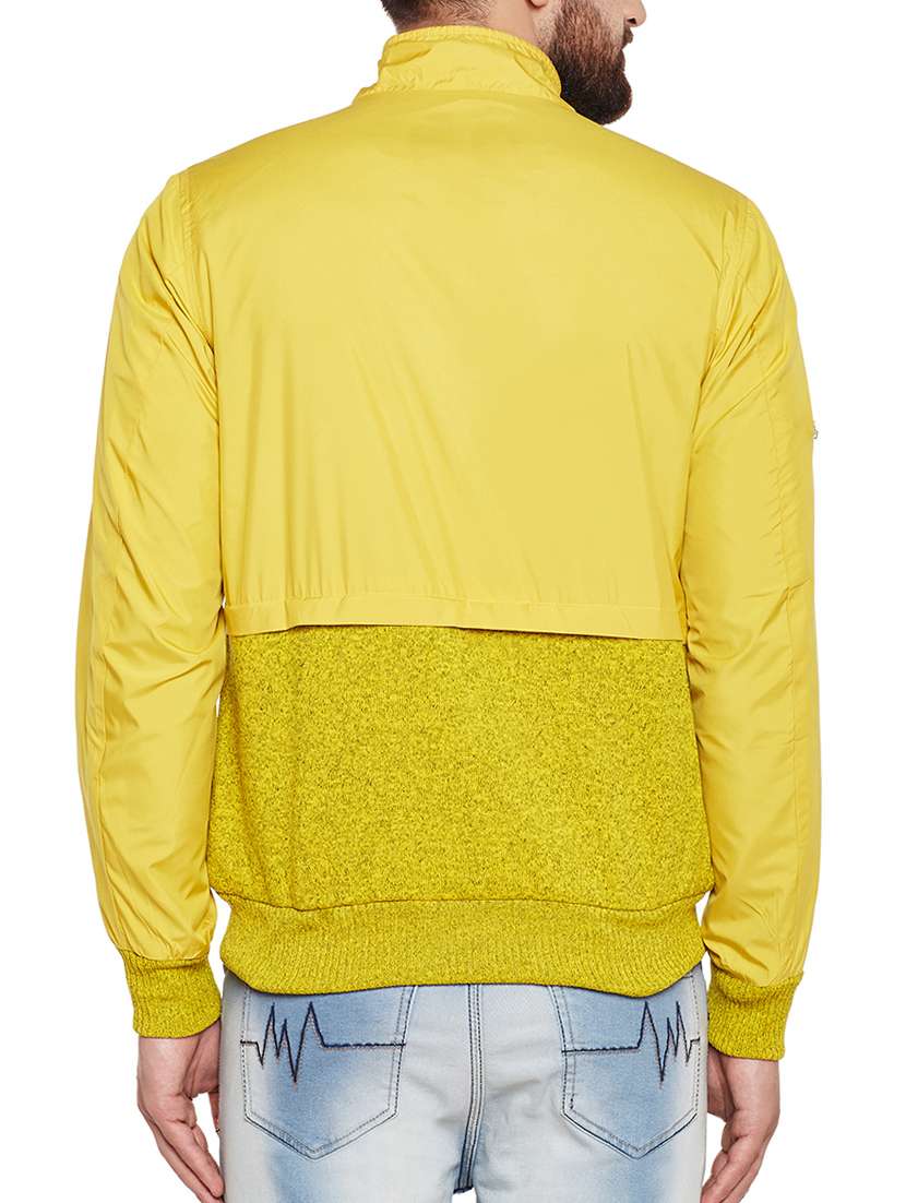 yellow polyester casual jacket - 14436813 -  Standard Image - 2