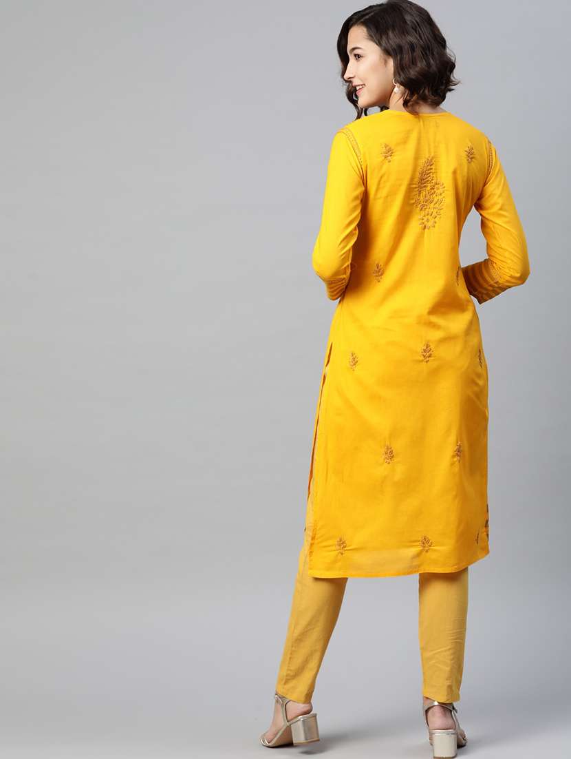 women's straight kurta - 14445588 -  Standard Image - 2