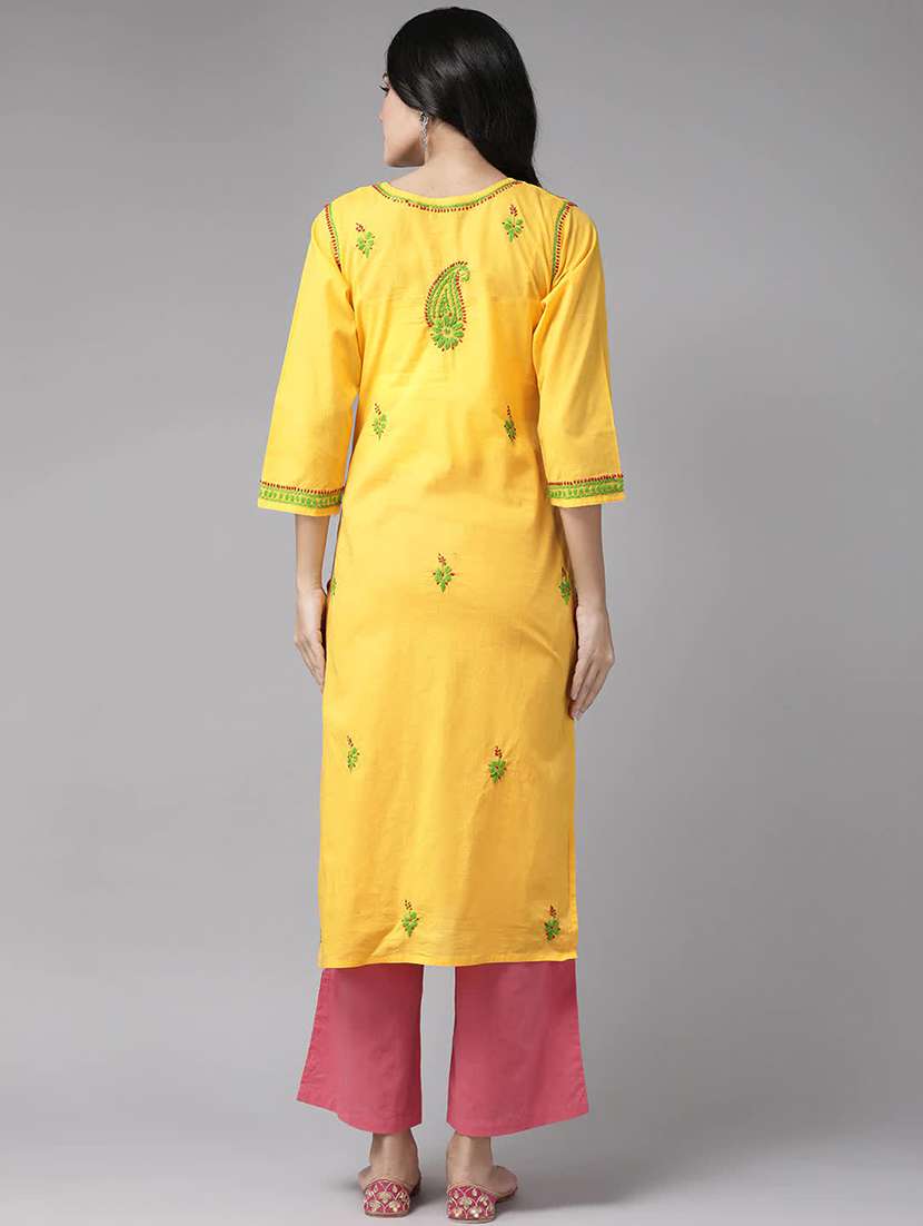 women's straight kurta - 14445590 -  Standard Image - 2