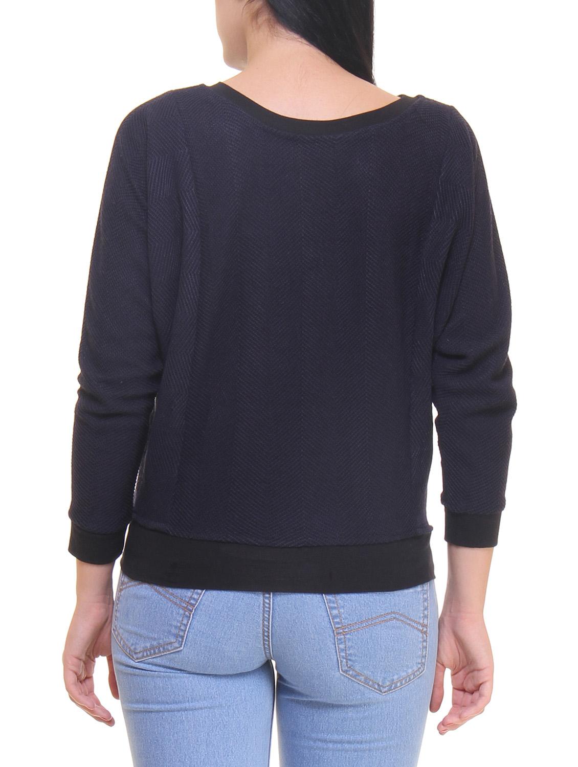 dark blue woolen pullover - 14447886 - Standard Image - 2