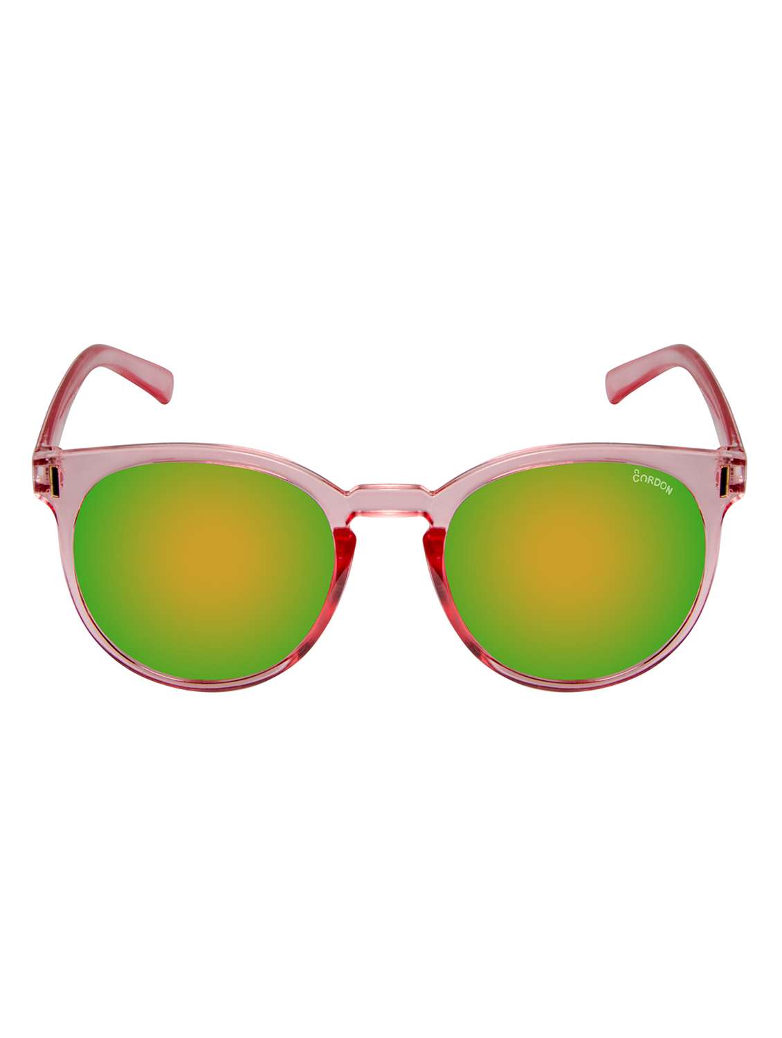 cardon green round mirrored & uv protected sunglass
