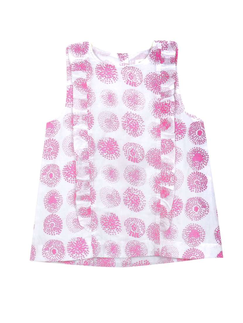 girls round neck top