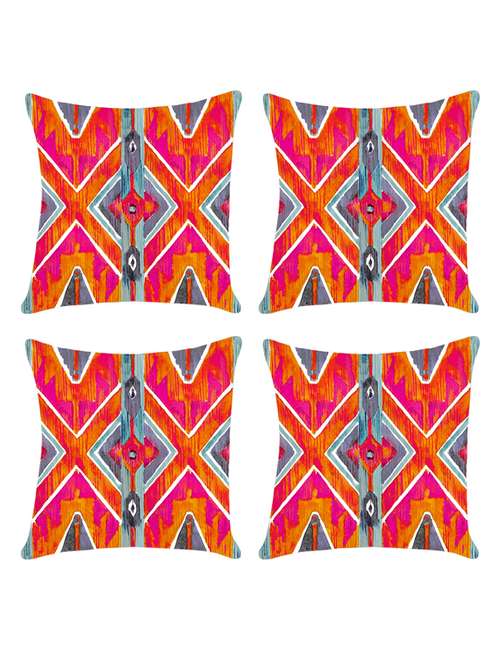ambbi collections digital set of 4 cushion covers - 14461329 -  Standard Image - 0