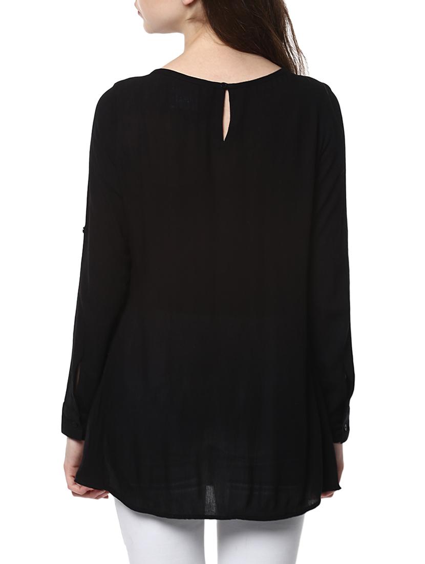black solid top - 14470283 - Standard Image - 2