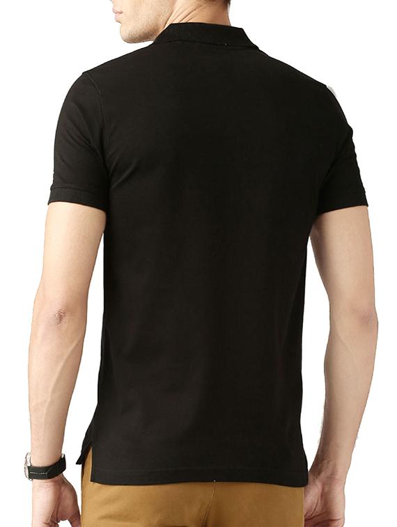 black polyester tshirt - 14471169 - Standard Image - 2