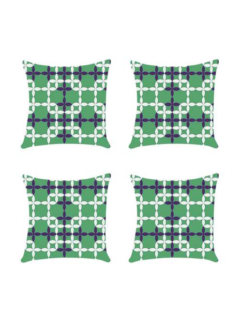 set of 4 digital printed cushion cover by ambbi collections - 14476016 -  Standard Image - 0