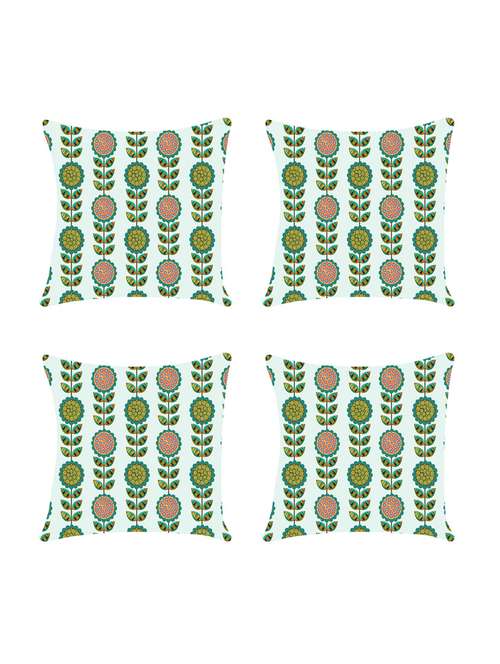 set of 4 digital printed cushion cover by ambbi collections - 14476024 -  Standard Image - 0