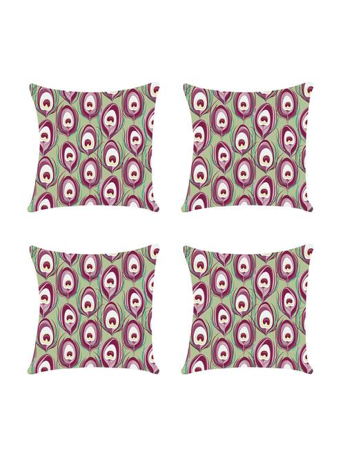 set of 4 digital printed cushion cover by ambbi collections - 14476026 - Standard Image - 0