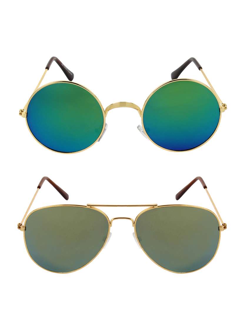 abner setof 2 full rim sunglasses