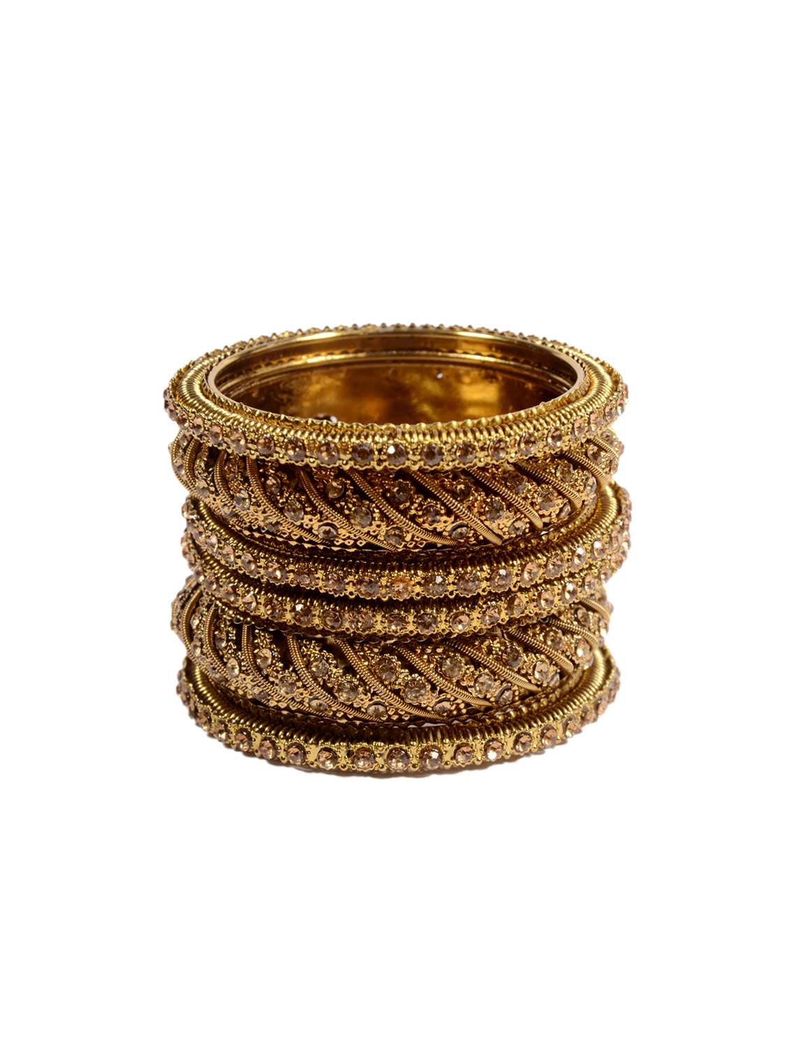 multi colored metal bangle