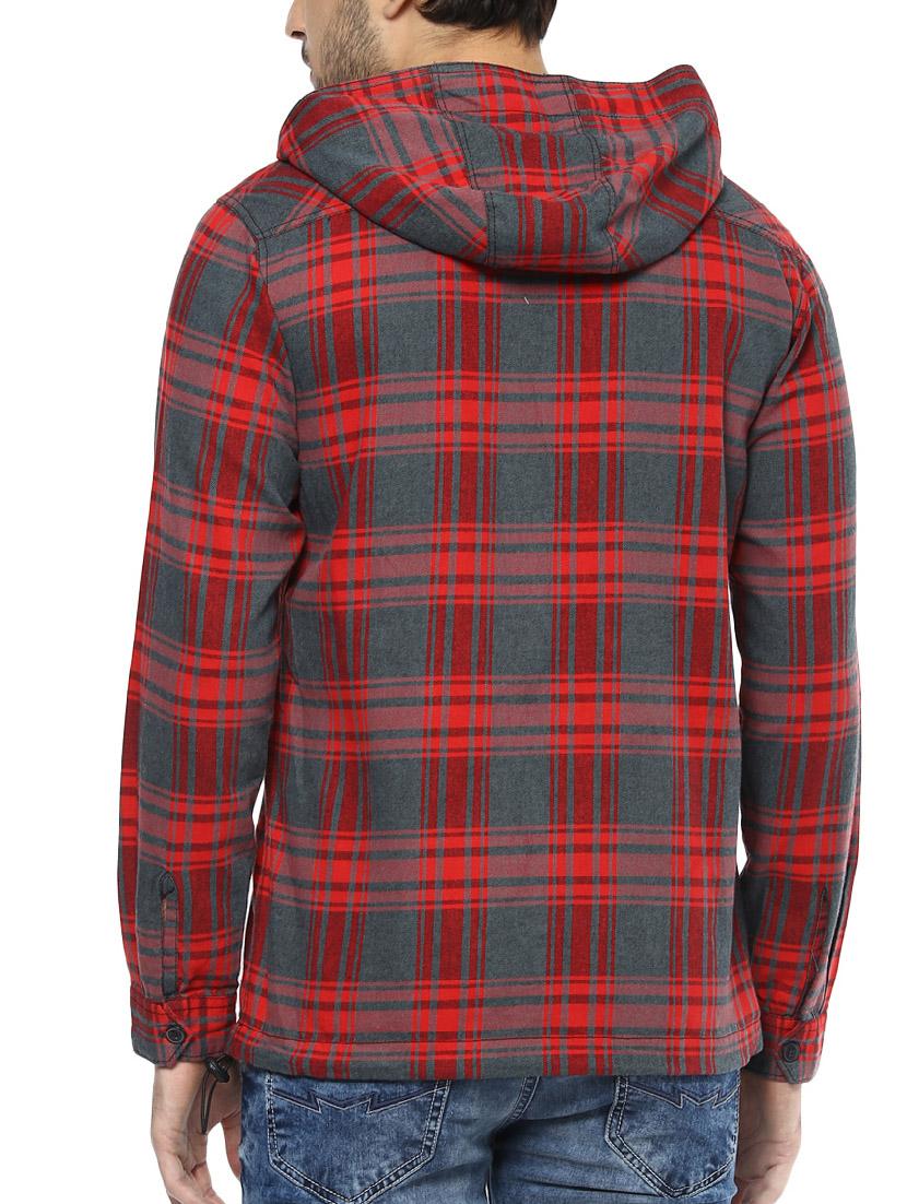 red cotton sweatshirt - 14504815 - Standard Image - 2