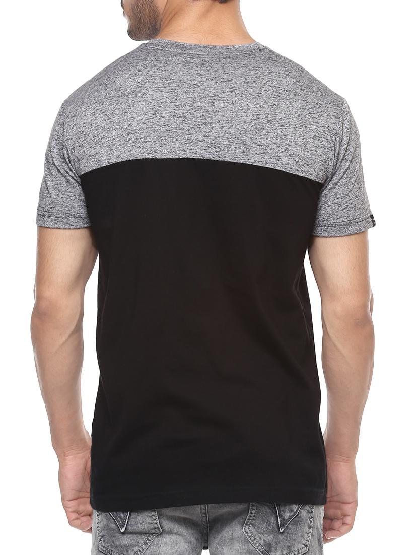 black cotton pocket t-shirt - 14504832 - Standard Image - 2