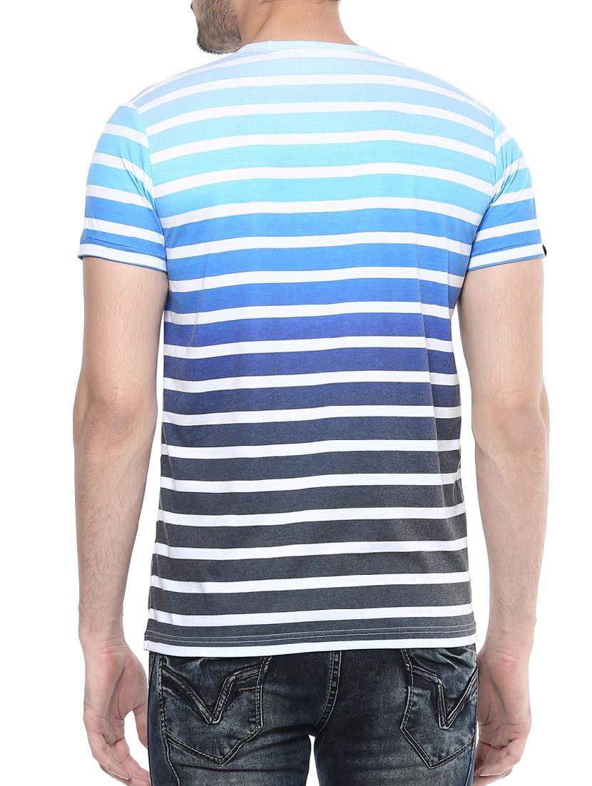 blue cotton t-shirt - 14504879 - Standard Image - 2
