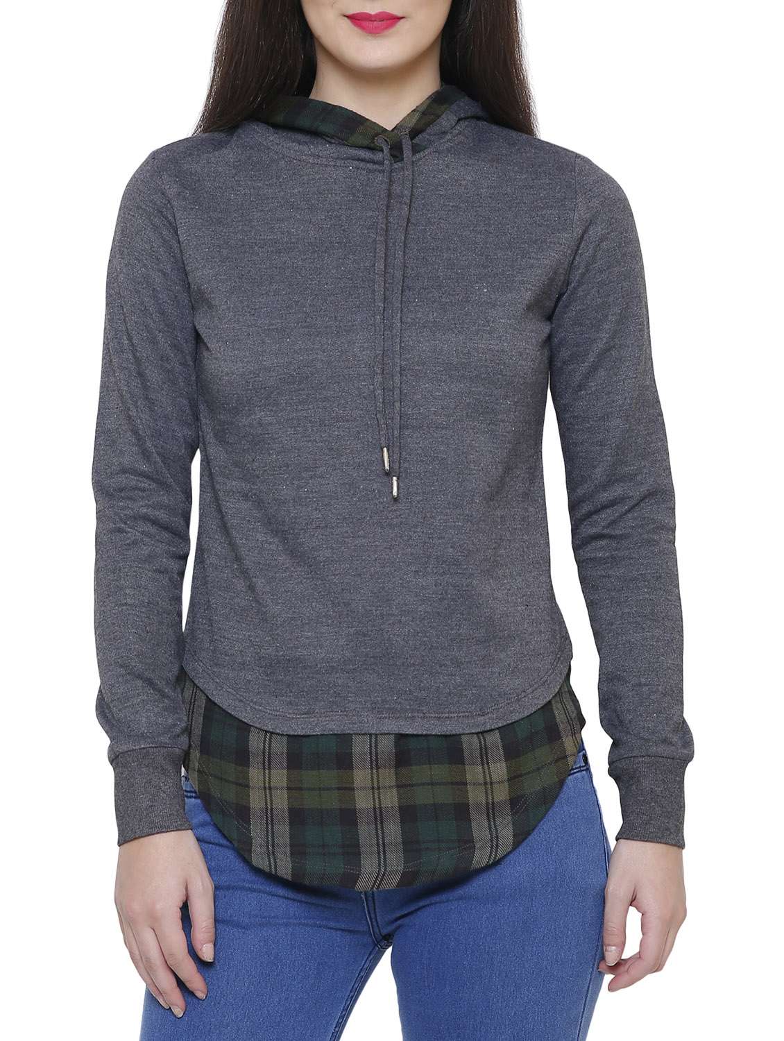 women's plain sweatshirt