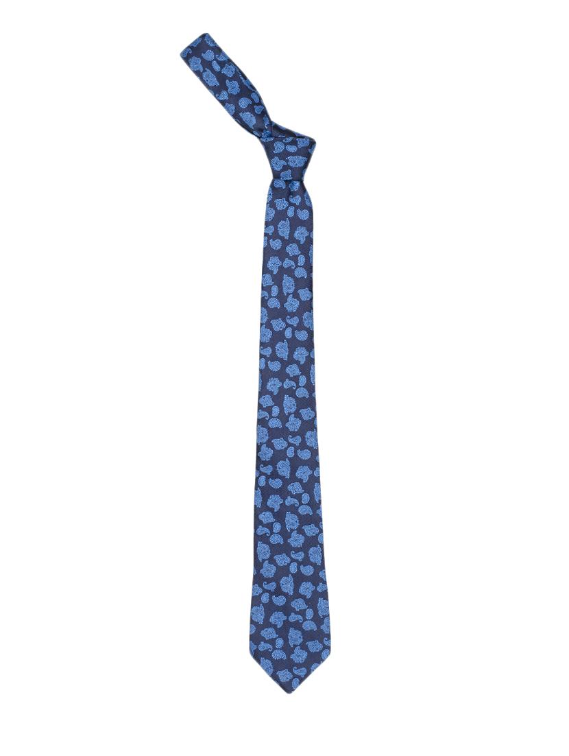 blue micro fibre tie - 14531187 - Standard Image - 2