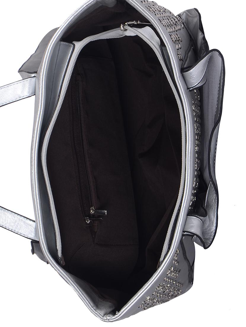 silver regular handbag - 14543876 - Standard Image - 2