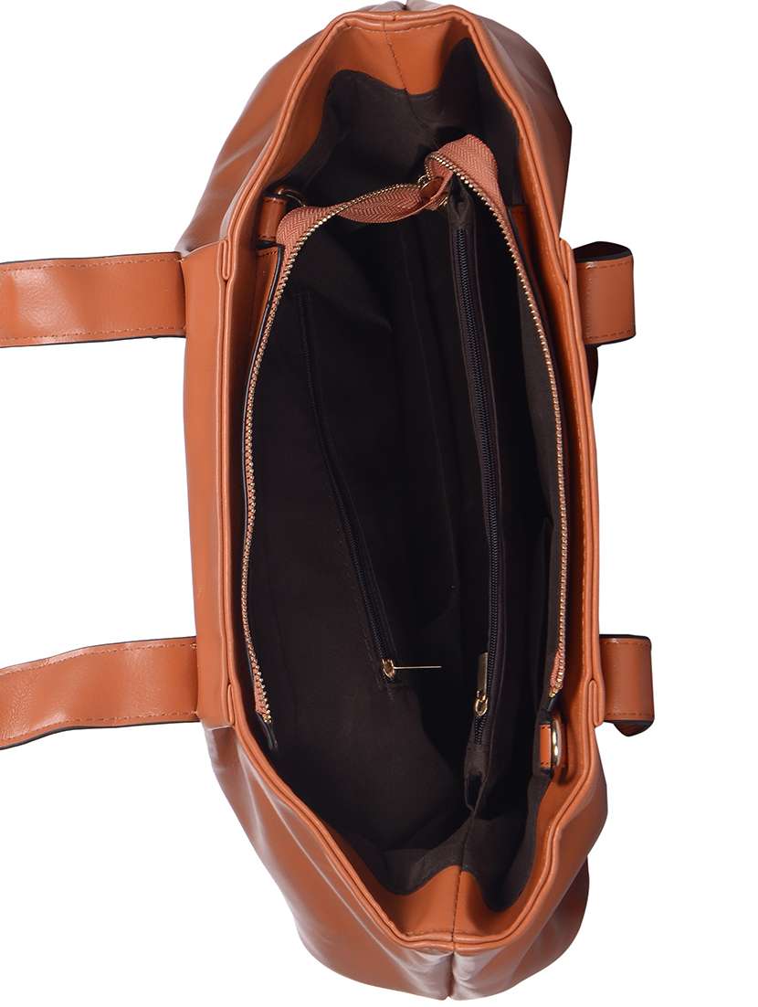 tan  regular handbag - 14543901 -  Standard Image - 2