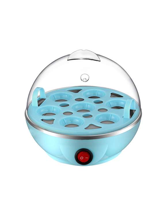 kawachi mini electric egg cooker egg boiler-blue