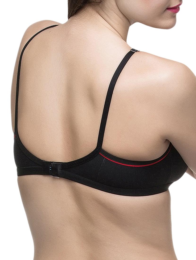 set of 3 bow patch bra - 14554121 - Standard Image - 2