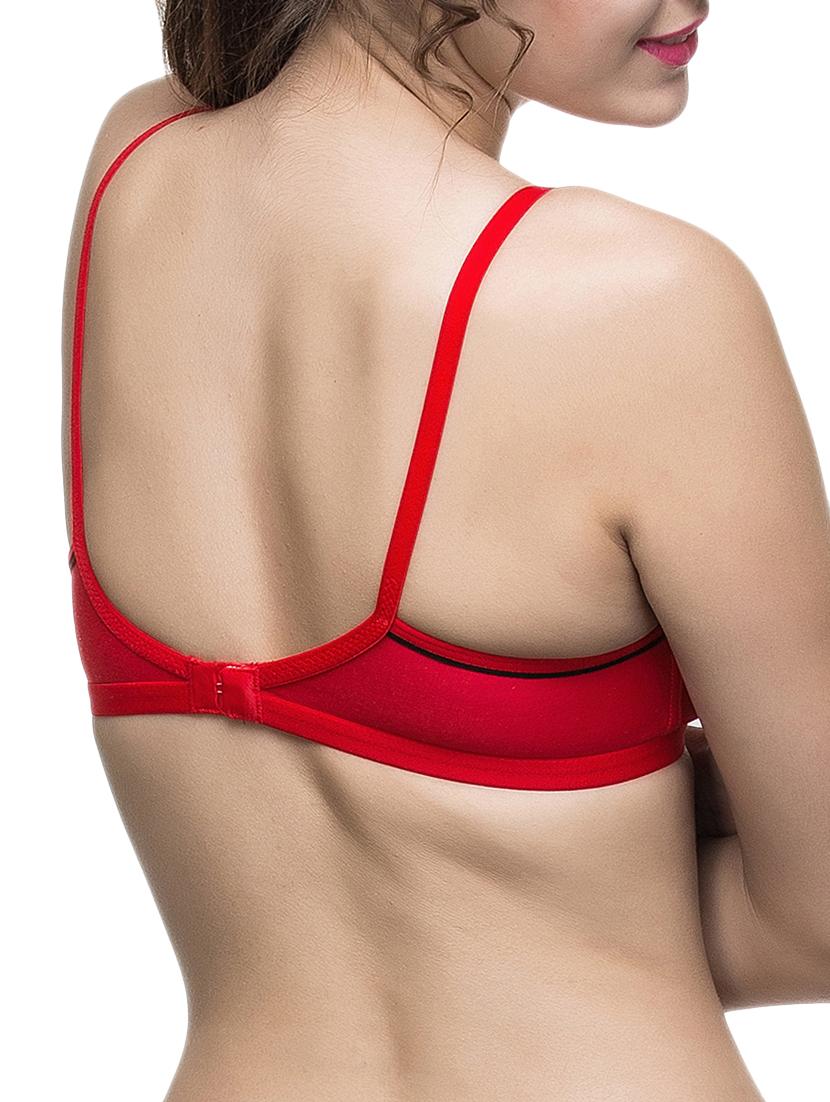 set of 3 bow patch bra - 14554150 - Standard Image - 2