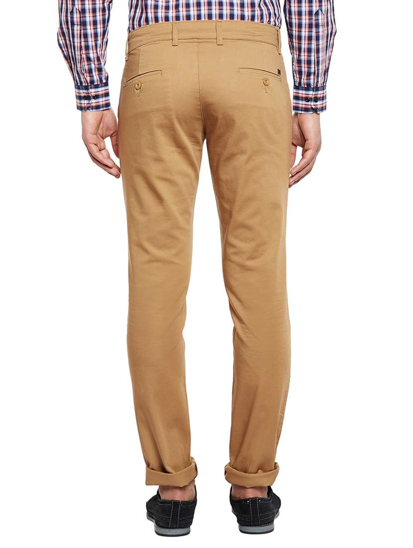 beige cotton chinos casual trousers - 14559831 -  Standard Image - 2
