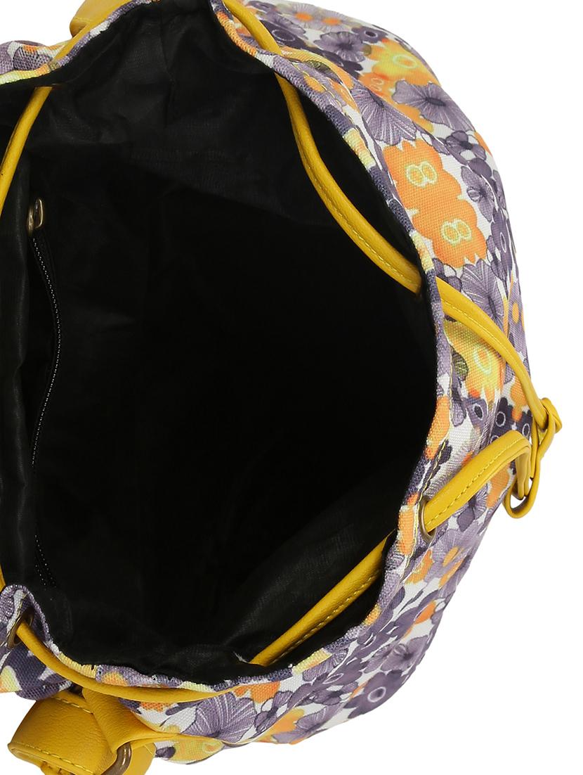 yellow canvas sling bag - 14562486 - Standard Image - 2