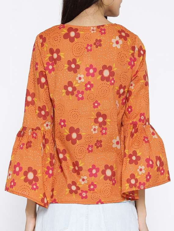 women's straight round neck top - 14562648 -  Standard Image - 2