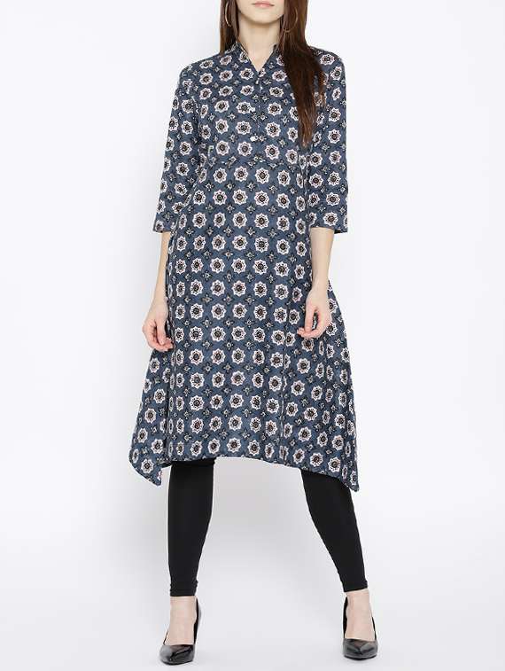 women's asymmetric kurta