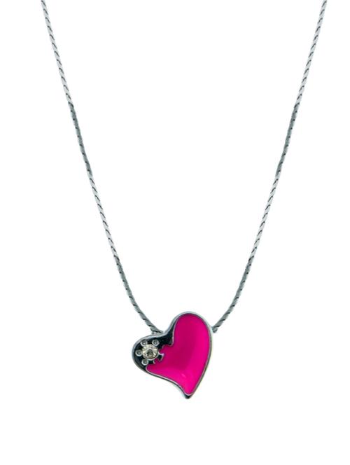 pink metal pendant - 14563843 -  Standard Image - 0