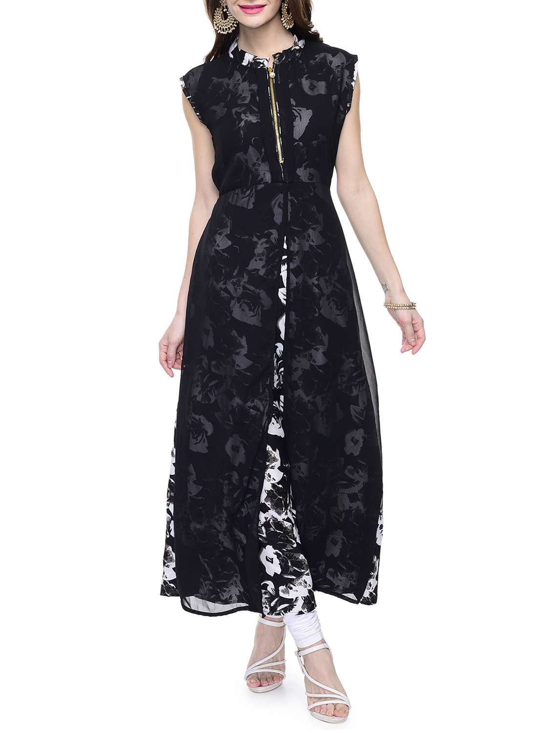 women's layered kurta